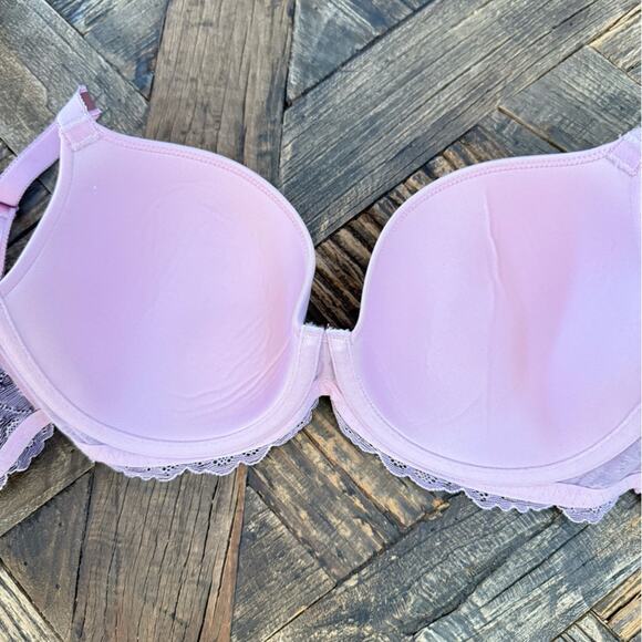 Wacoal 853322 Instant Icon Tshirt Bra in Fragrant Lilac/Pickled Beet – 32DD - Picture 12 of 13